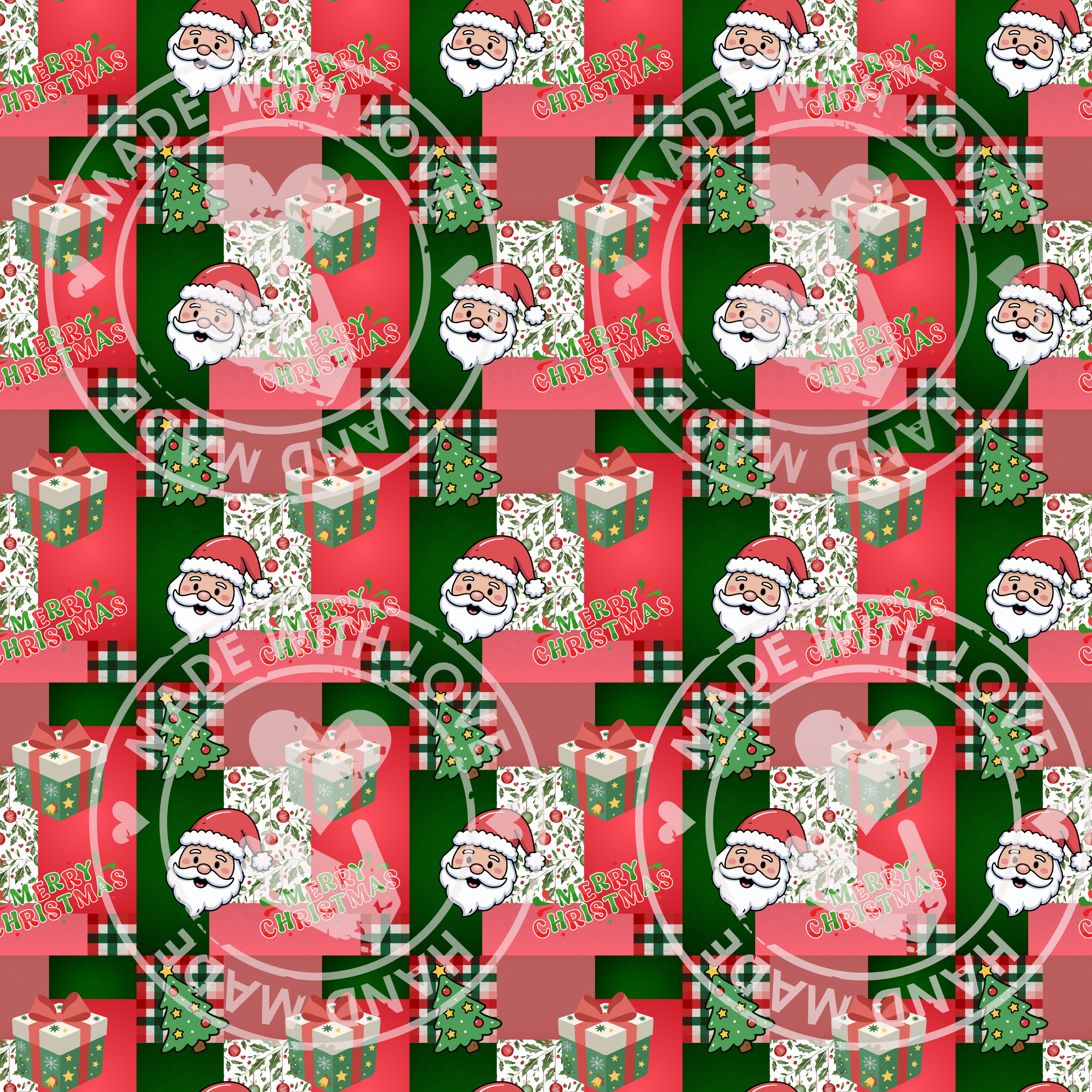 Christmas seamless pattern